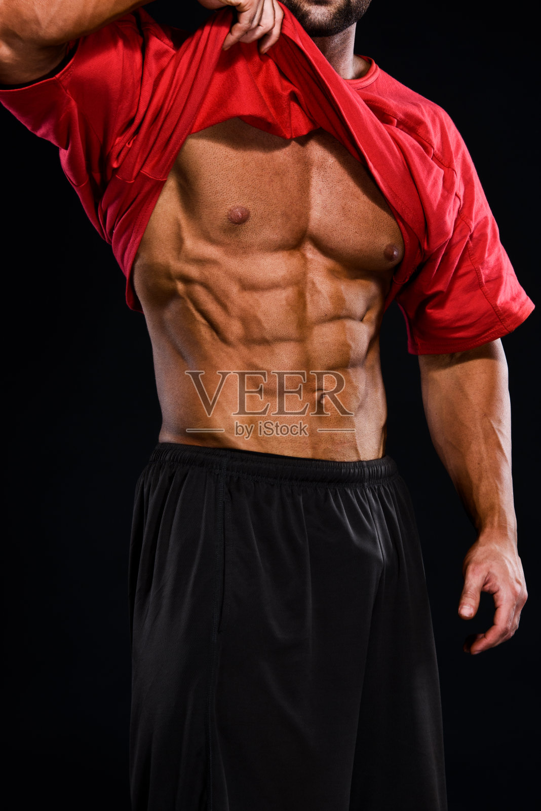 没有腹肌的生活就是斯卡里照片摄影图片