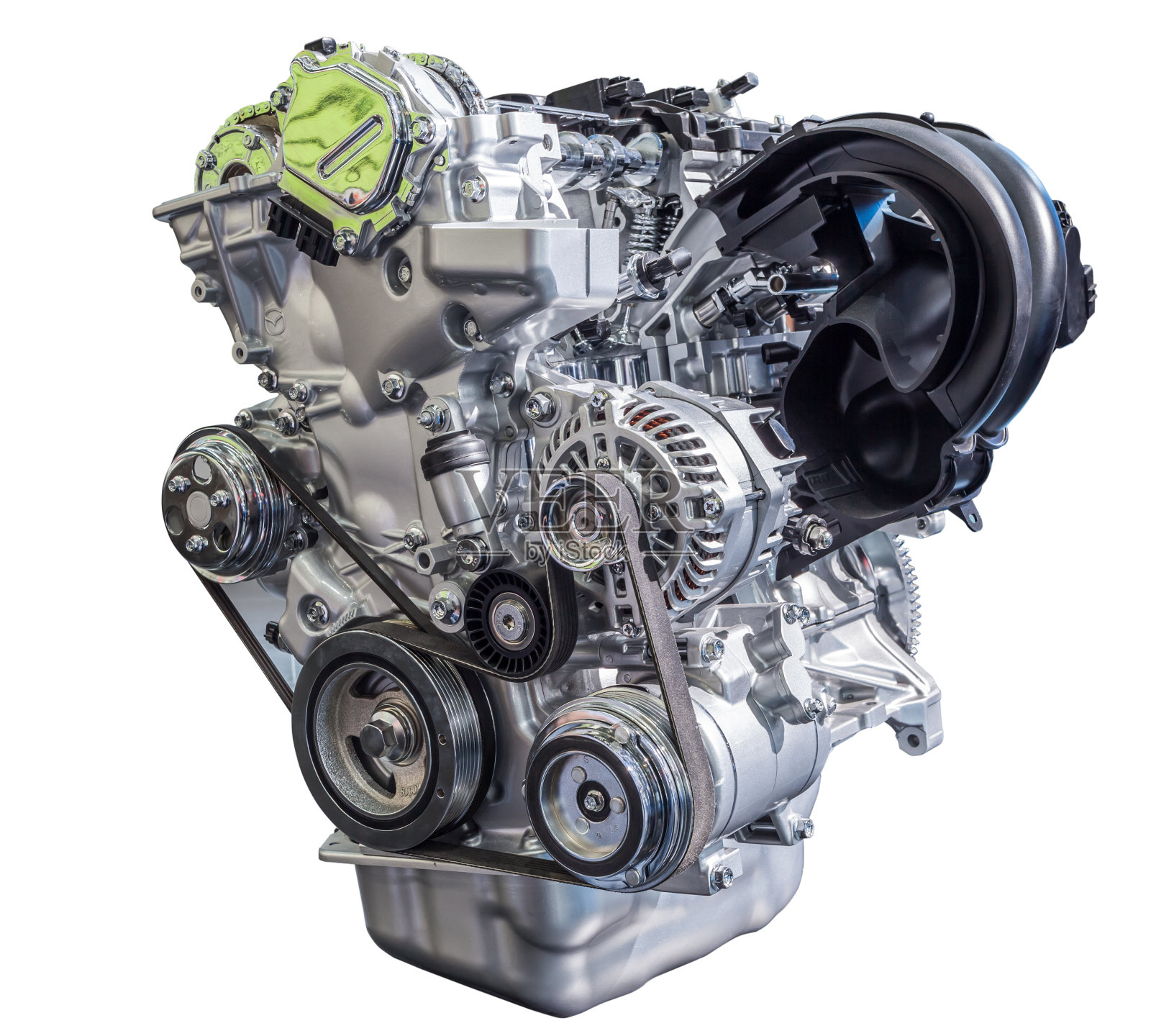 汽车发动机照片摄影图片