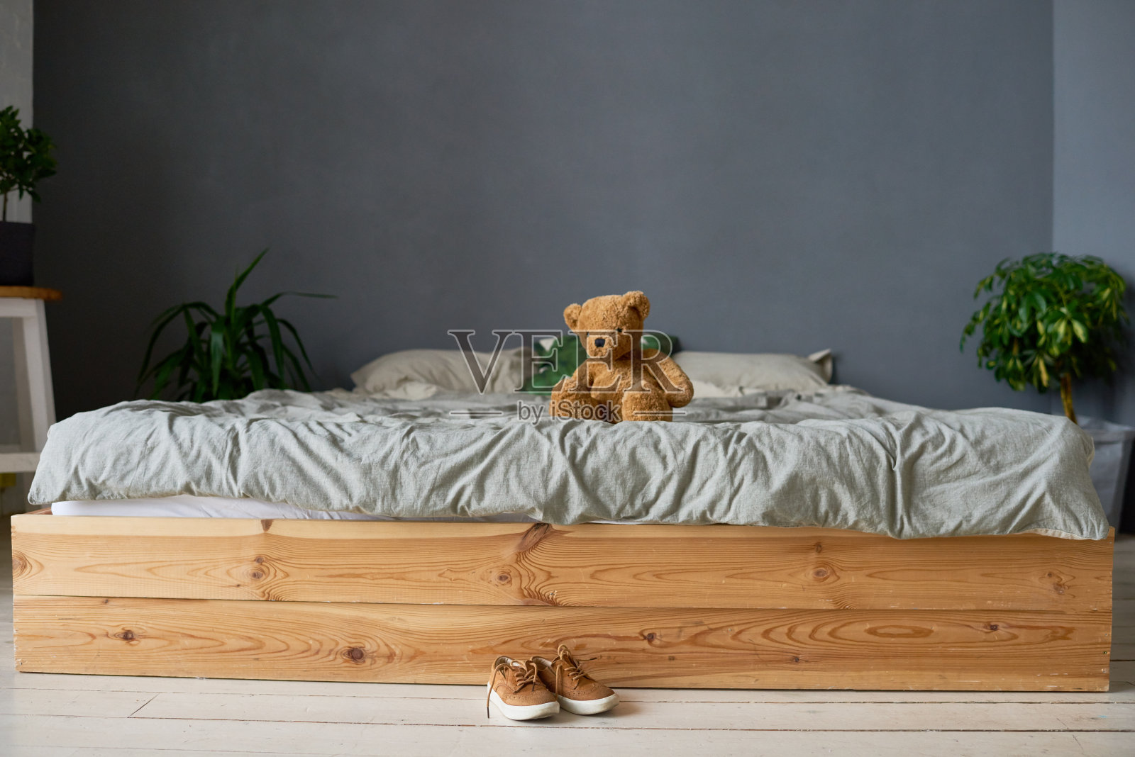 室内的卧室照片摄影图片