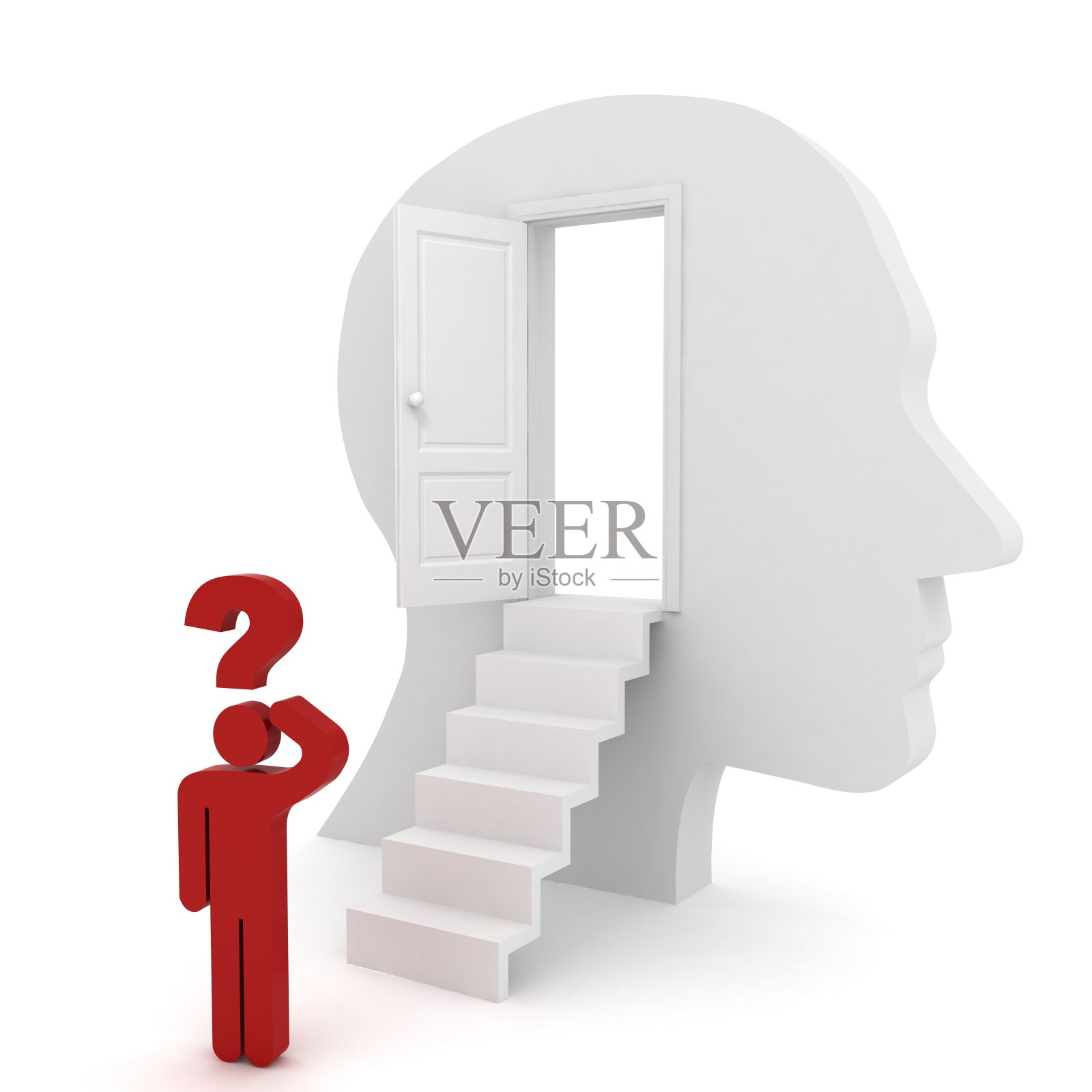 打开你的思想照片摄影图片