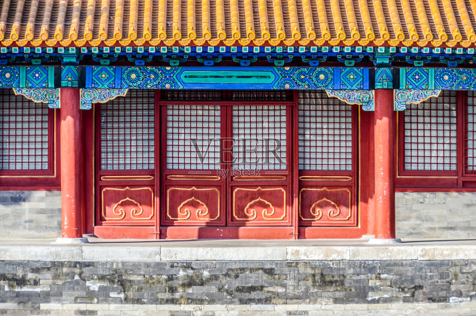 中国北京的紫禁城照片摄影图片