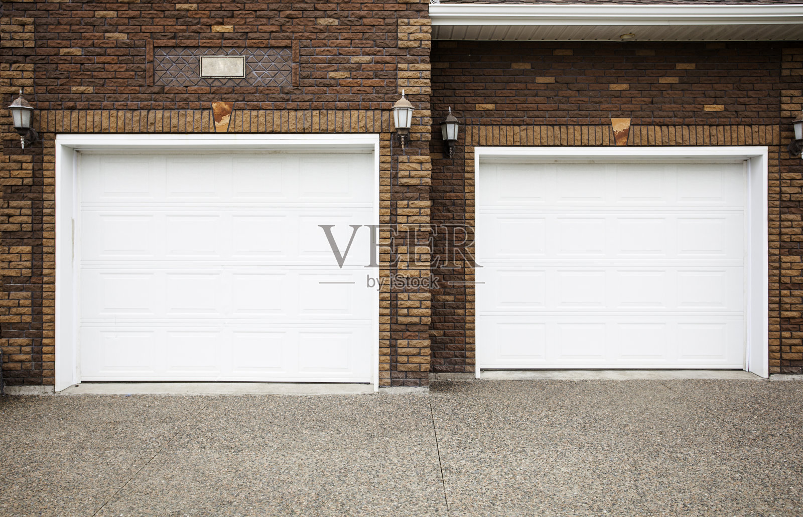 两个车库照片摄影图片