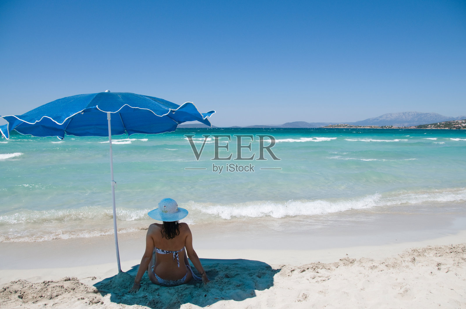 在海滩上照片摄影图片