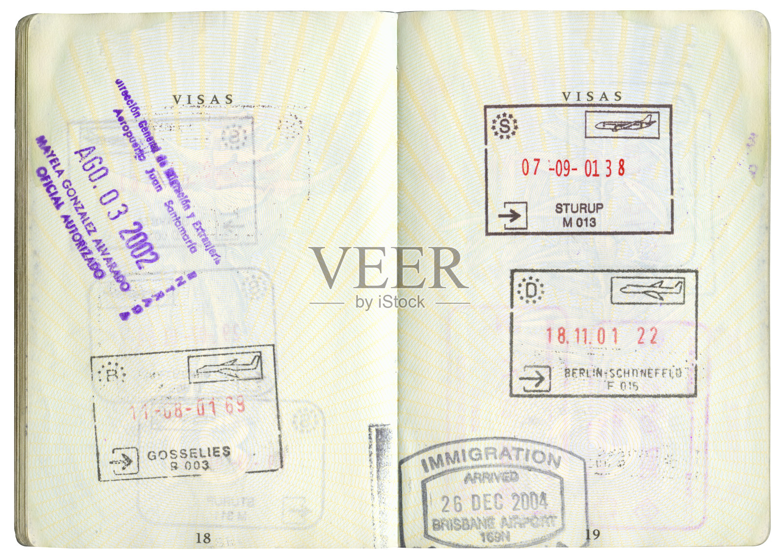 护照stamps-1照片摄影图片