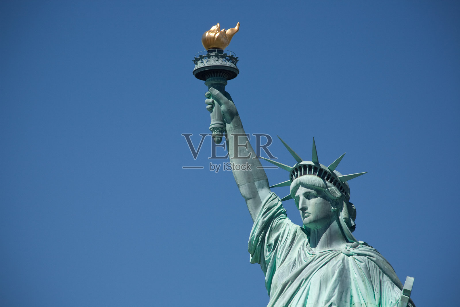 自由女神像照片摄影图片