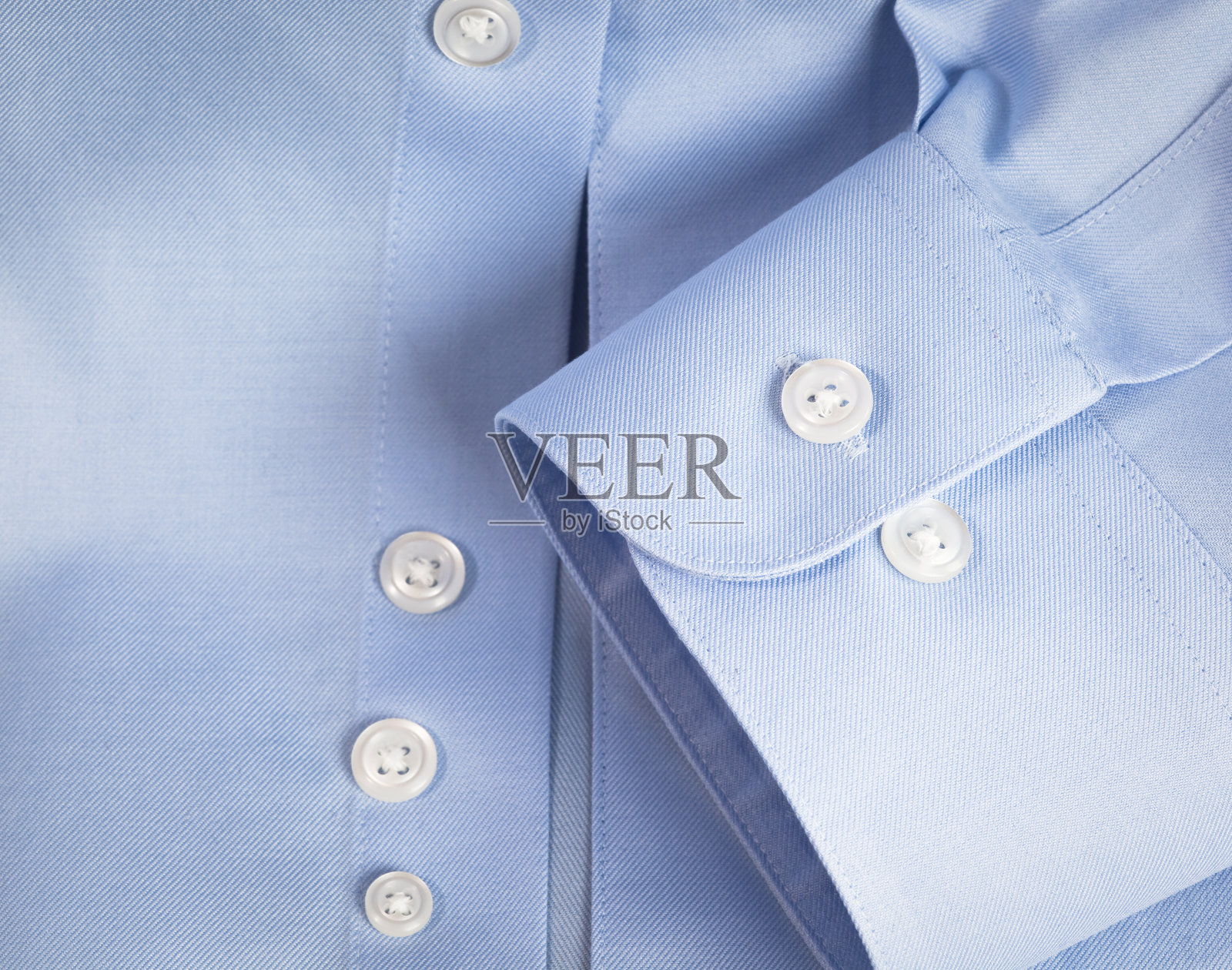 蓝色衬衫照片摄影图片