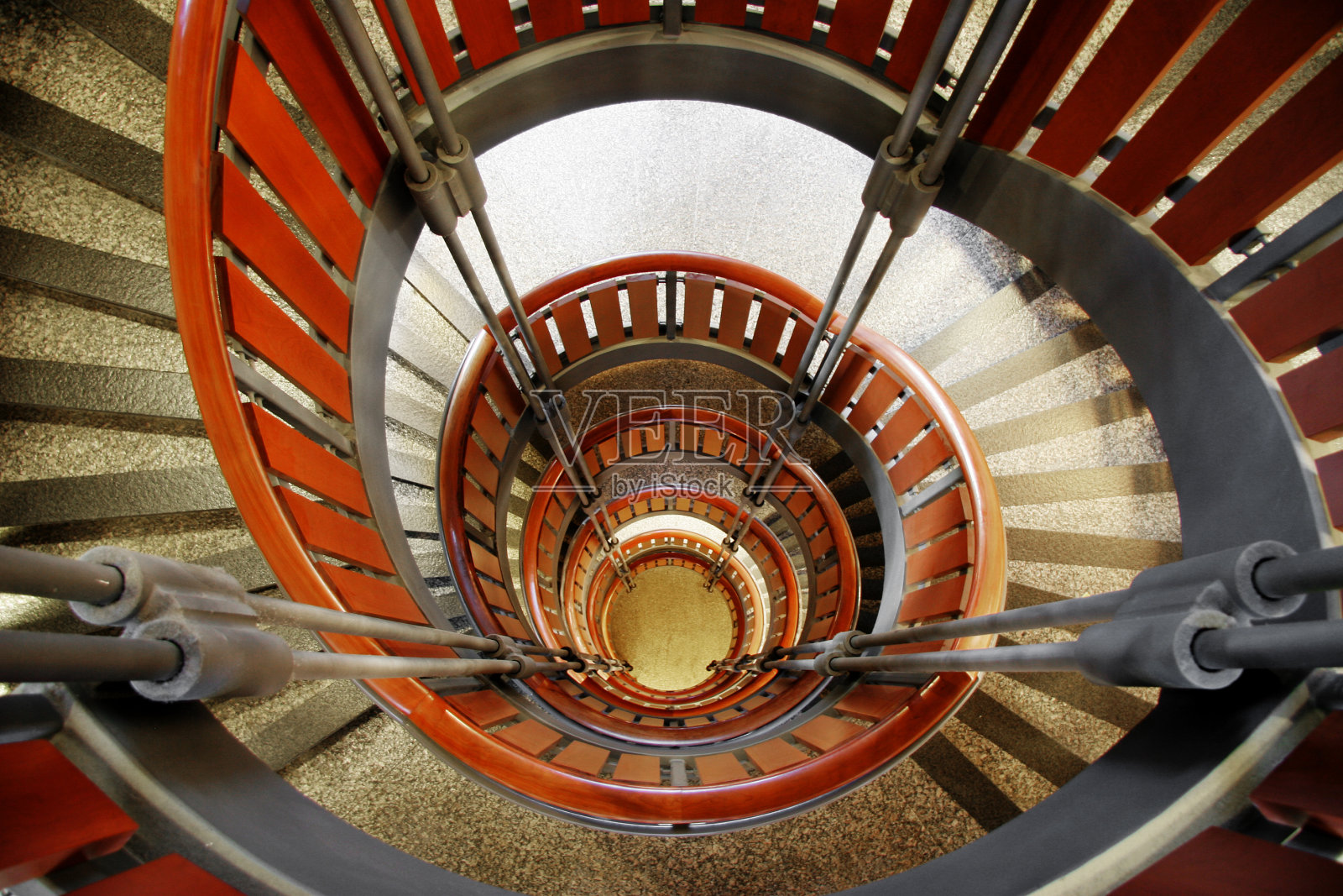 皇后大学斯托弗图书馆螺旋楼梯照片摄影图片