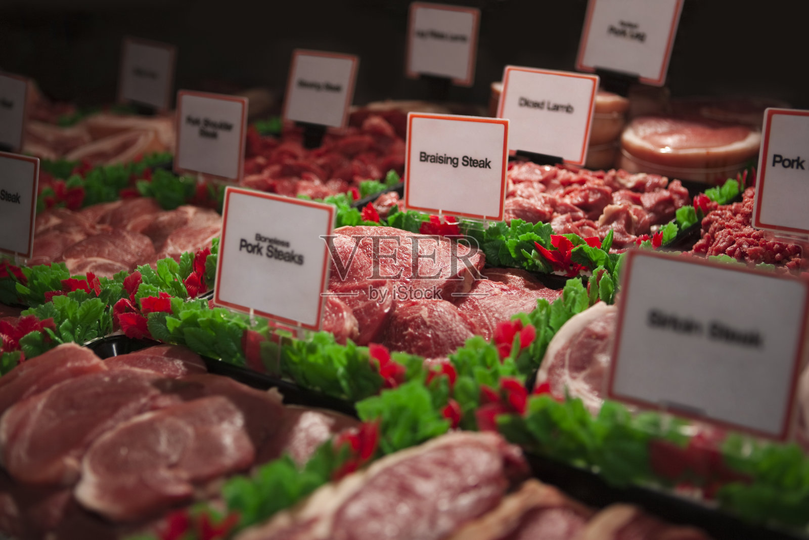 生肉的选择照片摄影图片