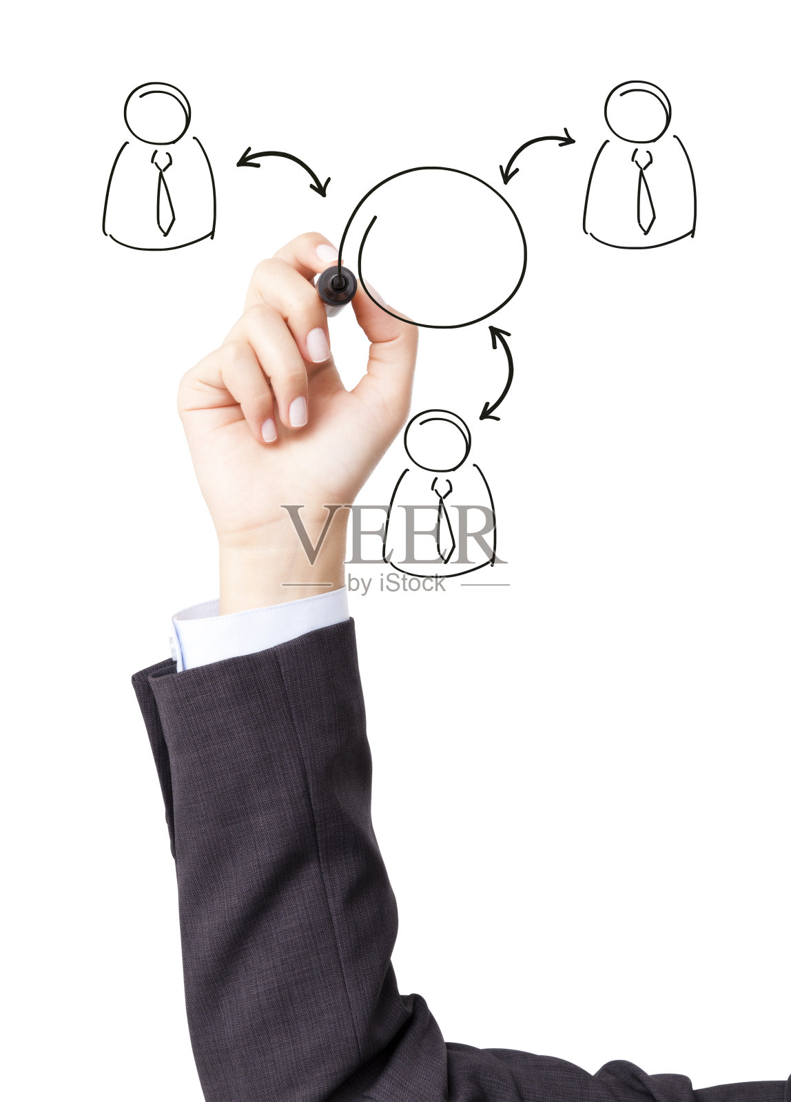 玻璃窗上的社交网络方案照片摄影图片