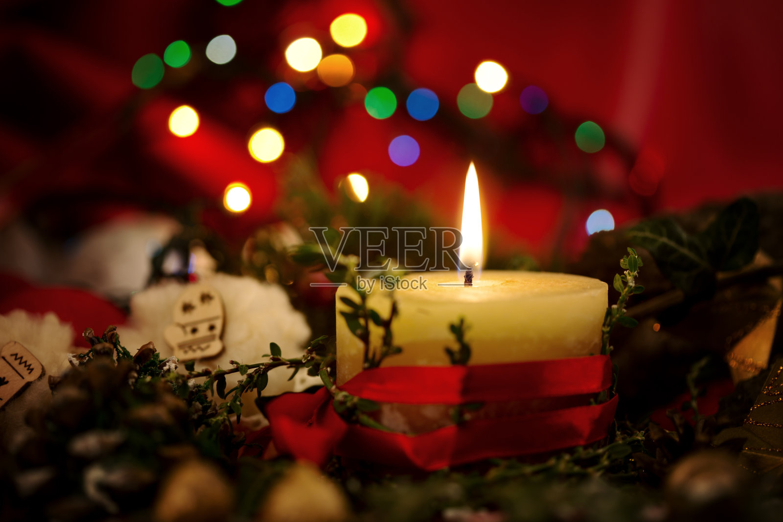 圣诞装饰照片摄影图片