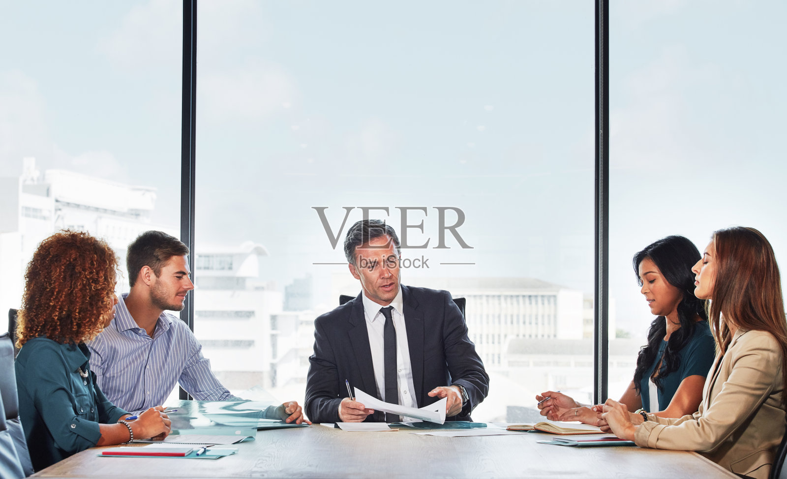 团队的谈话策略照片摄影图片