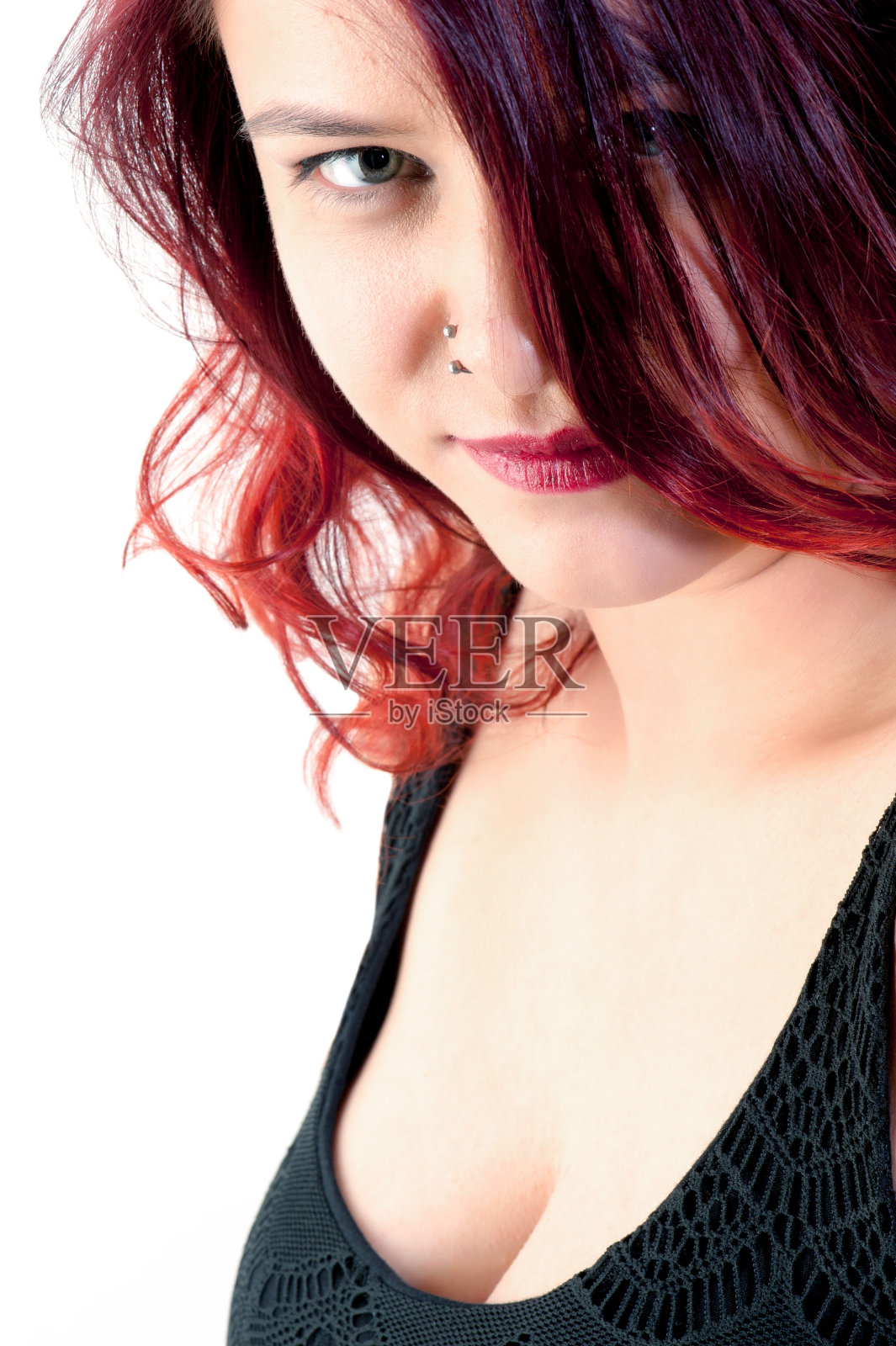 头发美丽照片摄影图片