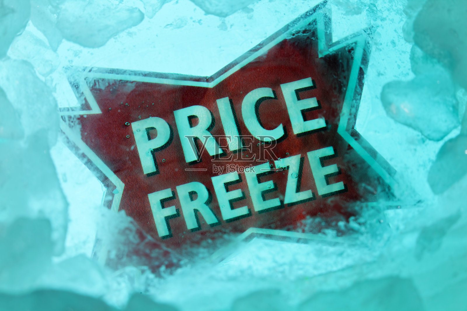 冰冷的价格冻结照片摄影图片