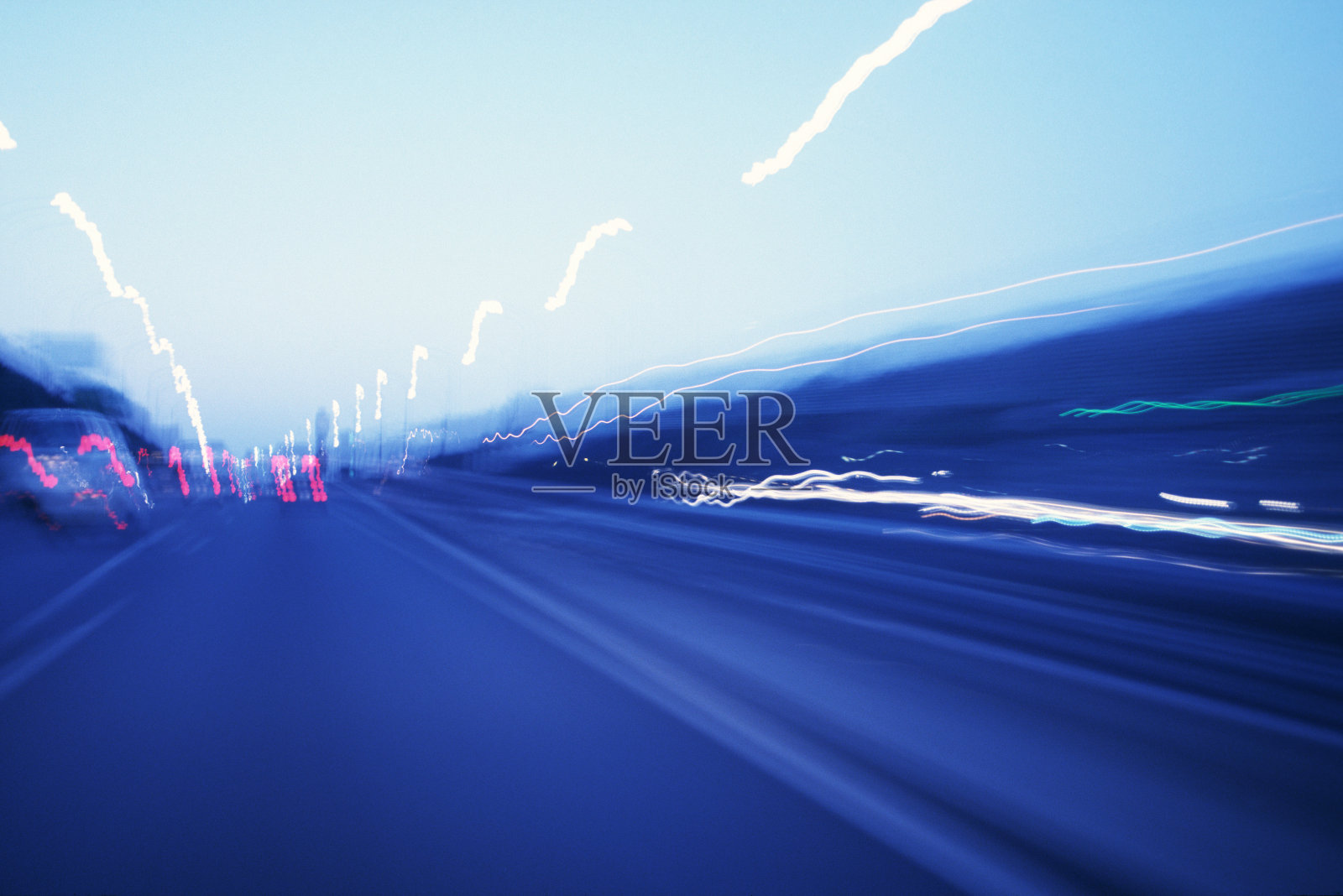 摘要高速公路照片摄影图片