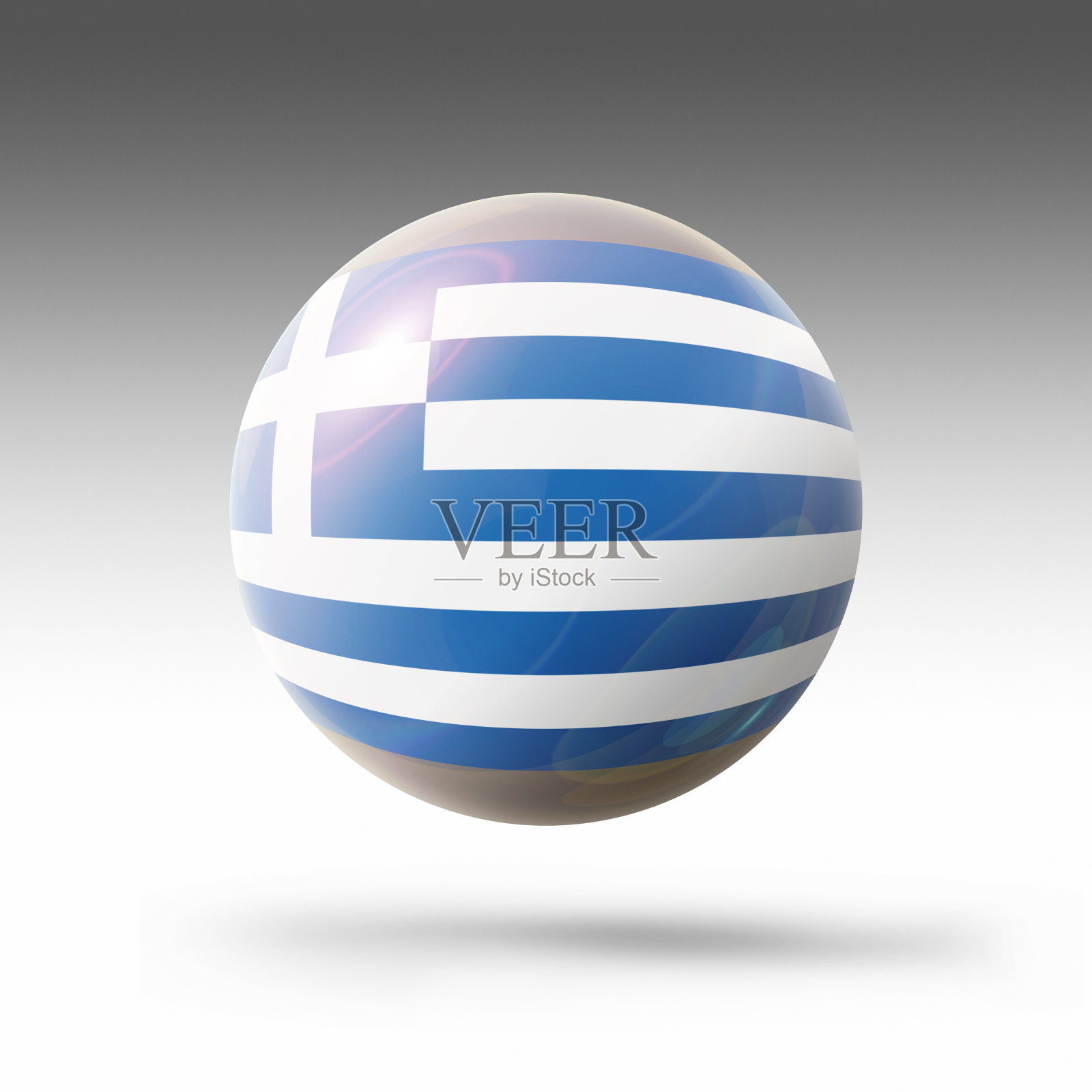 希腊国旗泡沫照片摄影图片