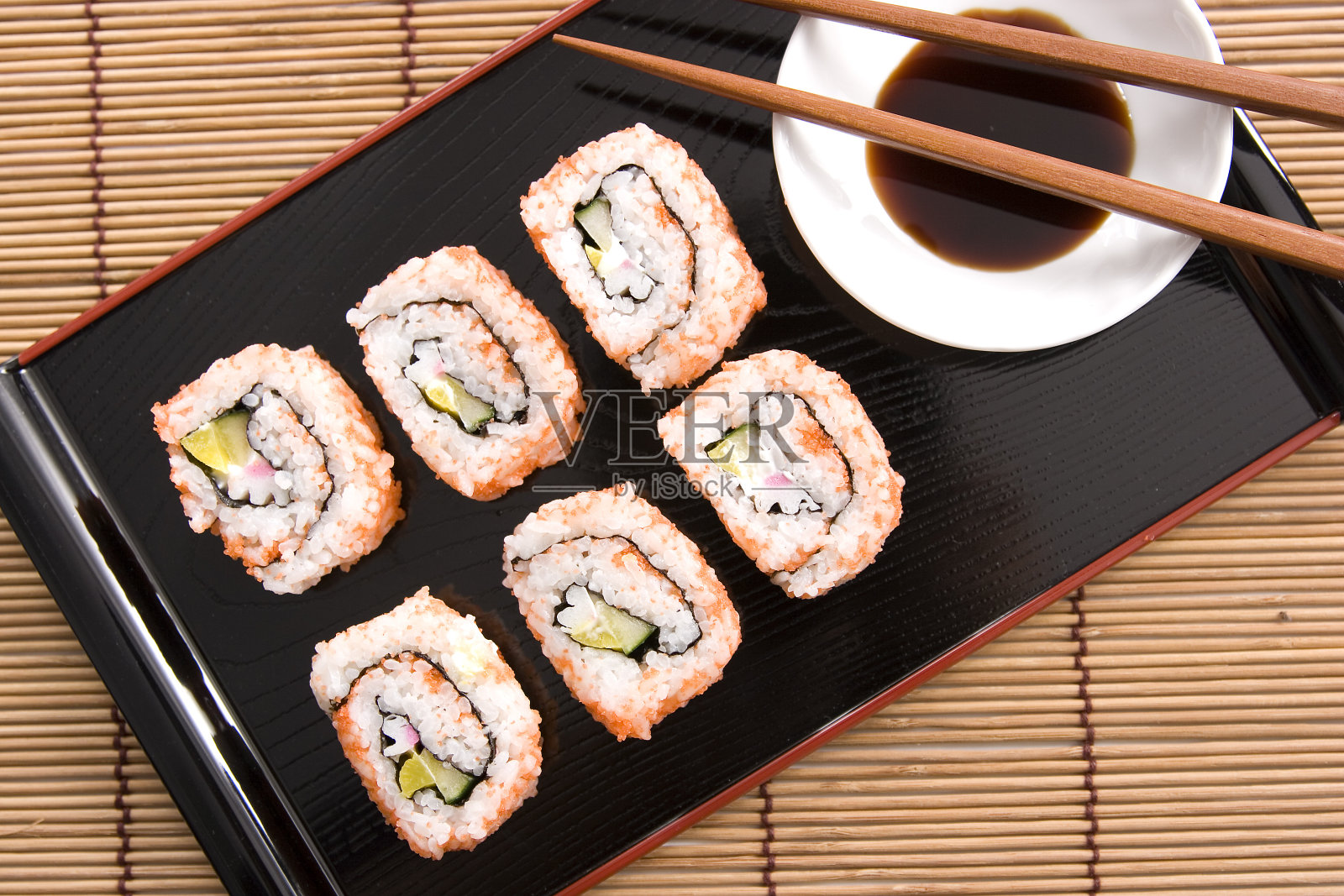 盘寿司照片摄影图片