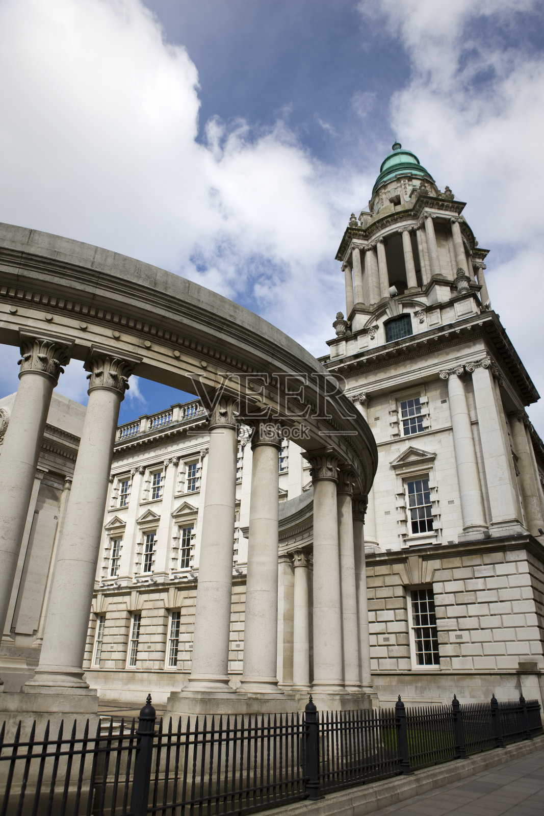 贝尔法斯特市政厅照片摄影图片