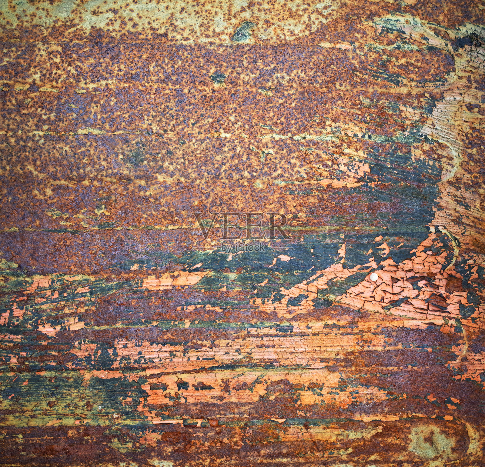 橙色铁锈斑驳的旧墙纹理背景照片摄影图片