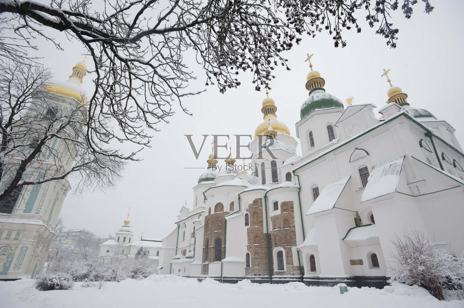 基辅的圣索菲亚大教堂照片摄影图片