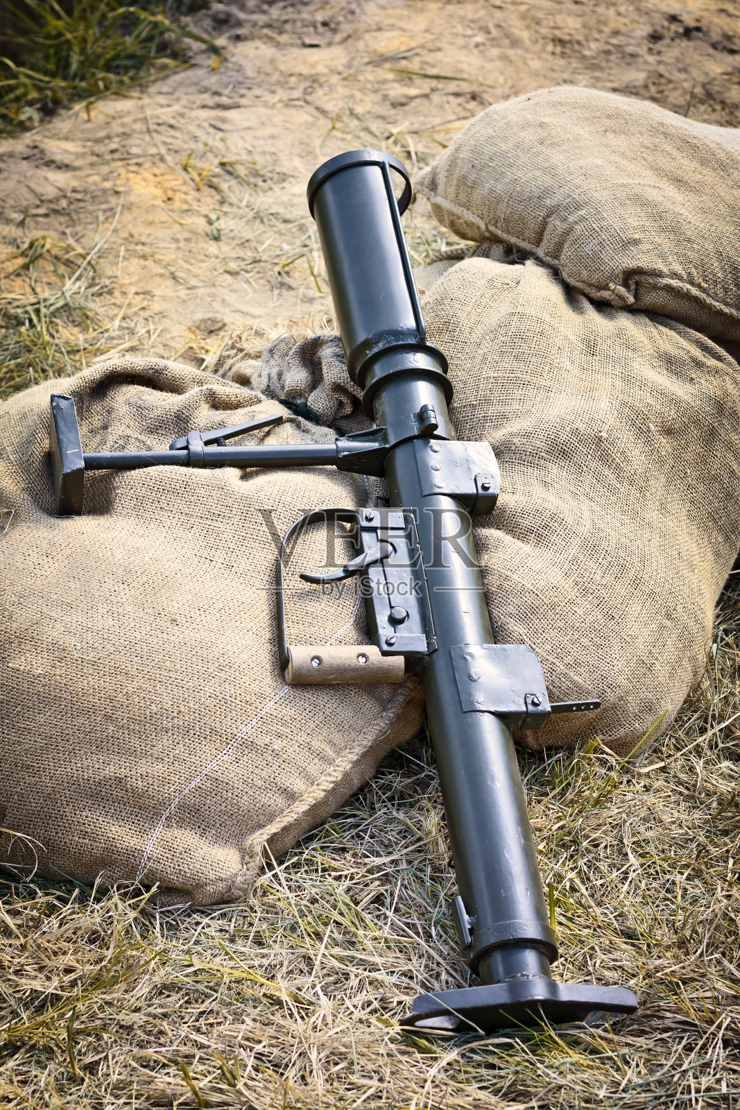 二战中英国的火箭筒照片摄影图片