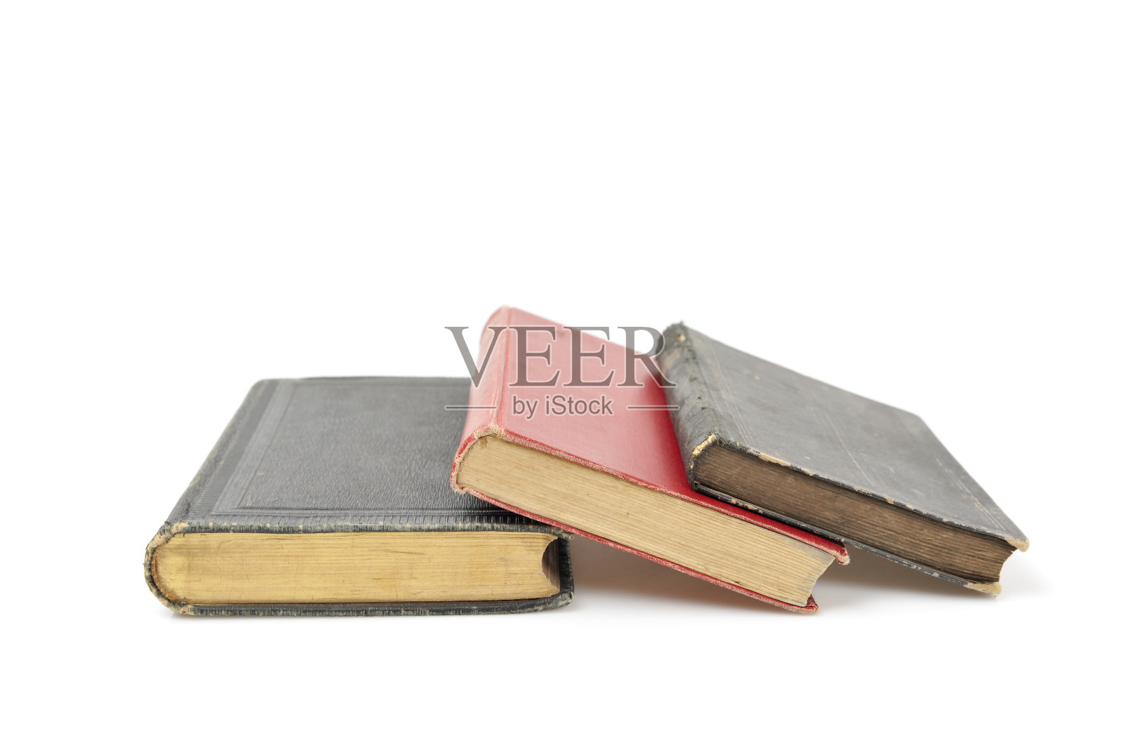 书孤立于白色。照片摄影图片