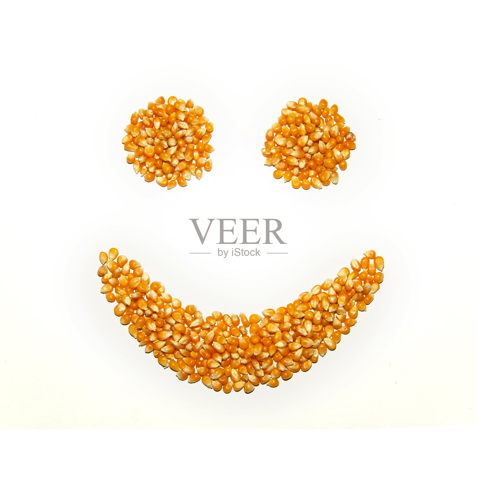 玉米笑脸照片摄影图片