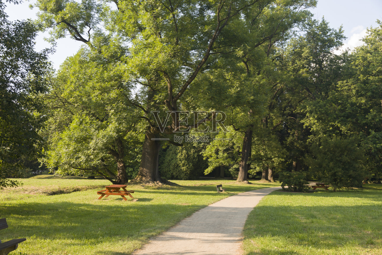 Pruhonice公园，布拉格，捷克共和国照片摄影图片