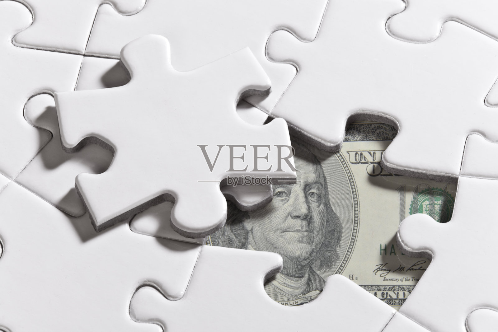 美元的难题照片摄影图片