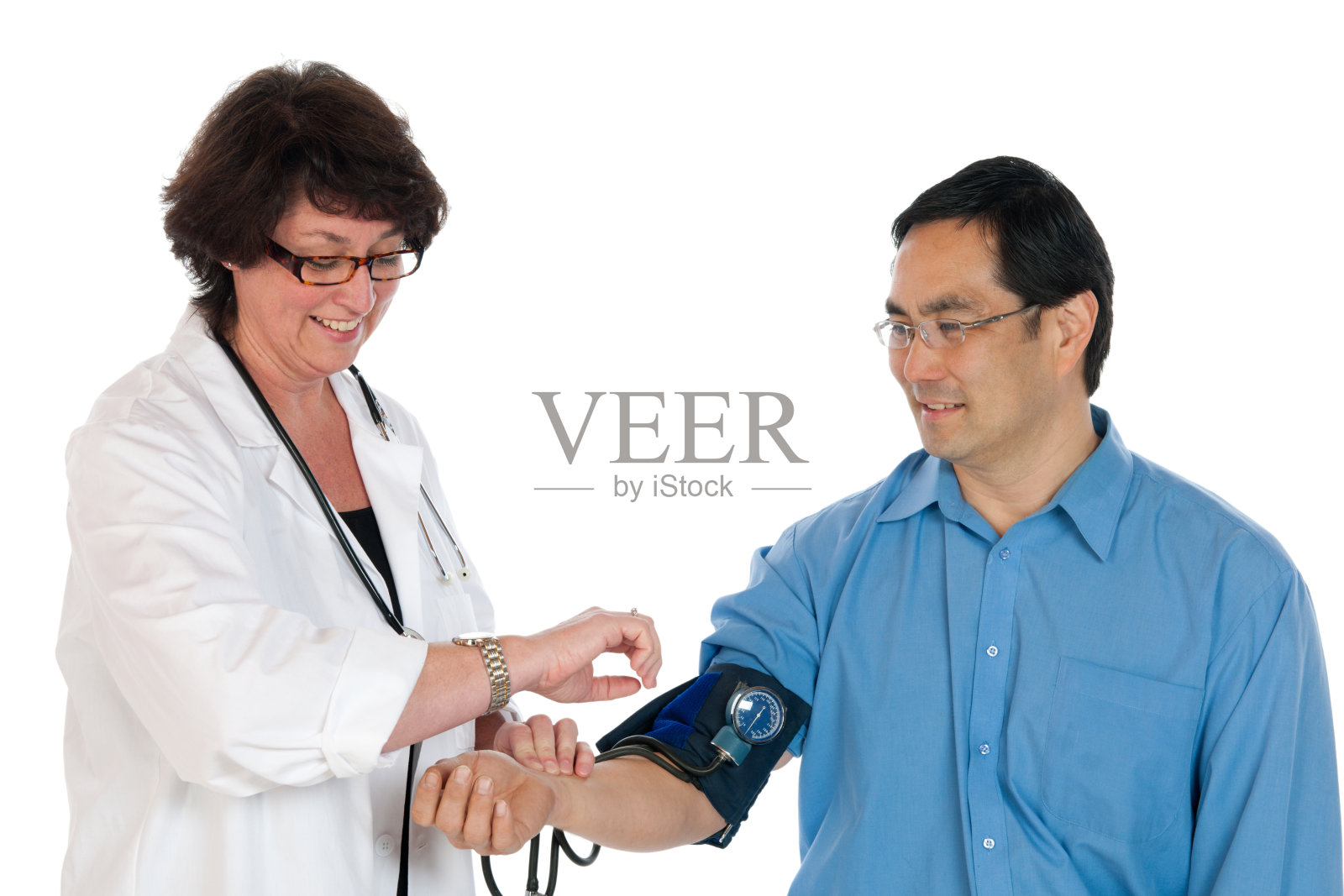 医生与病人照片摄影图片