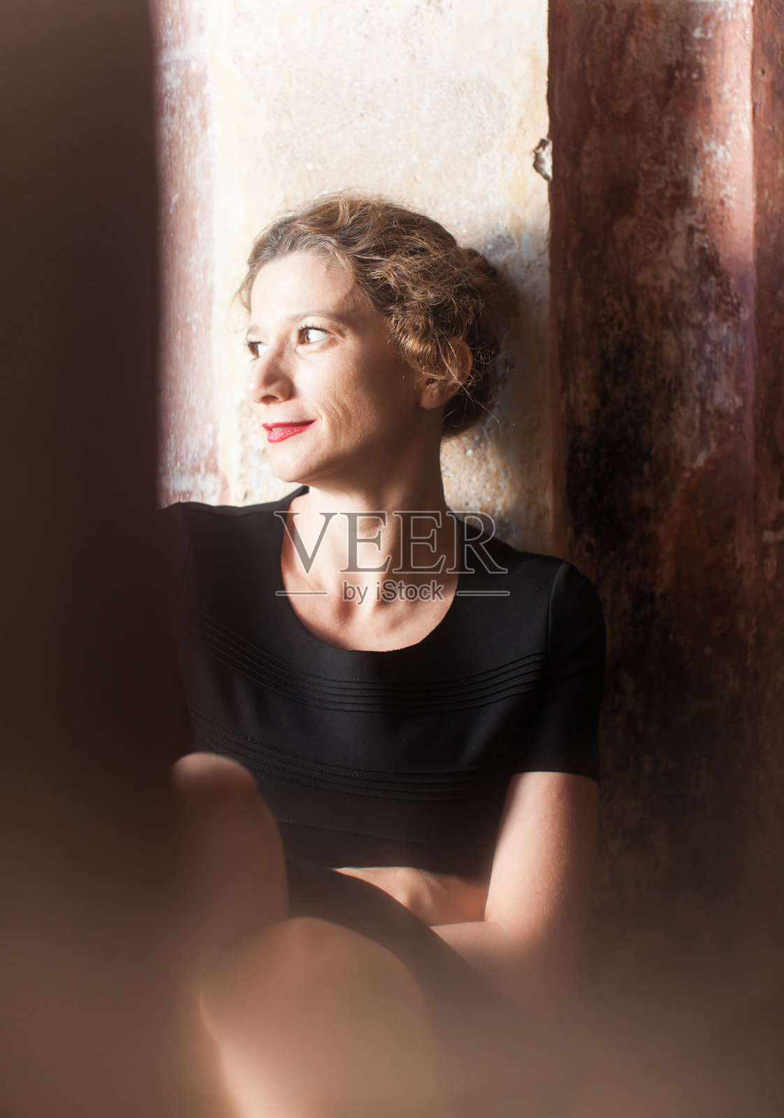 自然的女人照片摄影图片