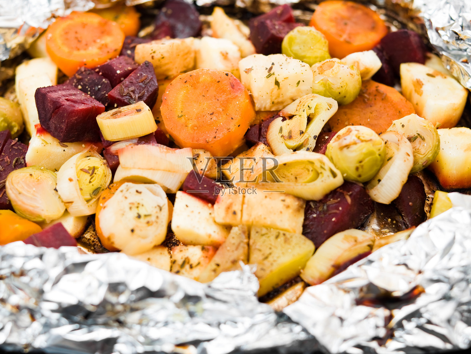 烤蔬菜照片摄影图片