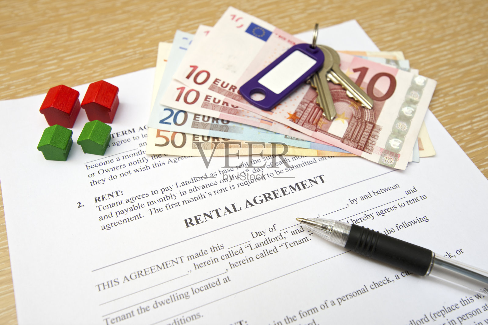 租赁协议照片摄影图片