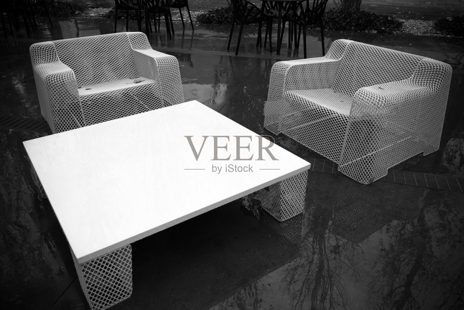 花园家具照片摄影图片