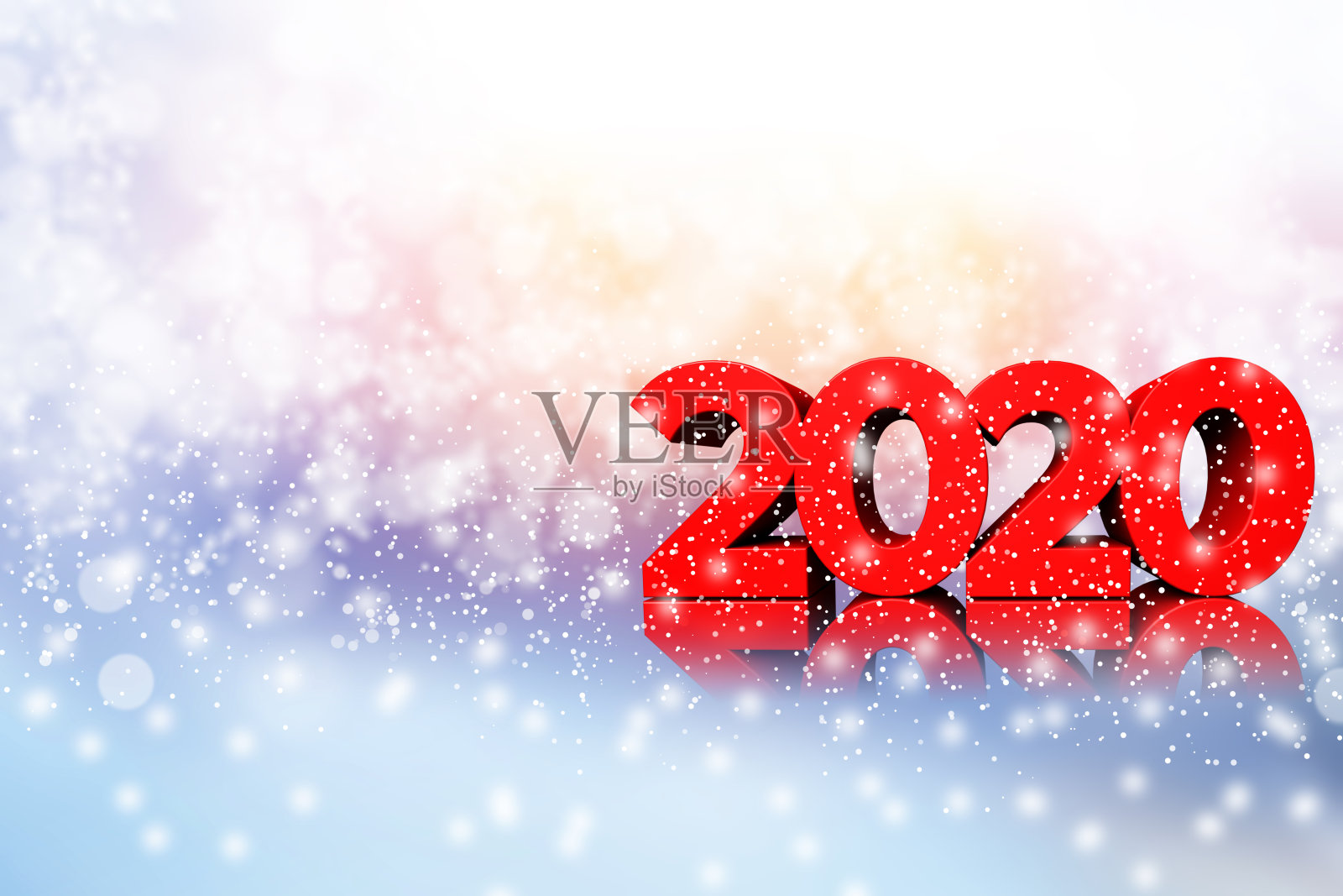 2020年冬季和圣诞节背景照片摄影图片