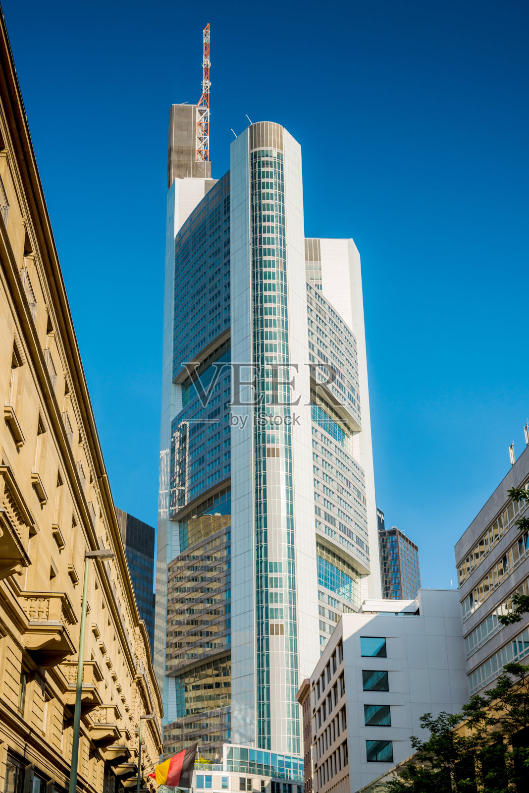 摩天大楼-法兰克福，德国照片摄影图片