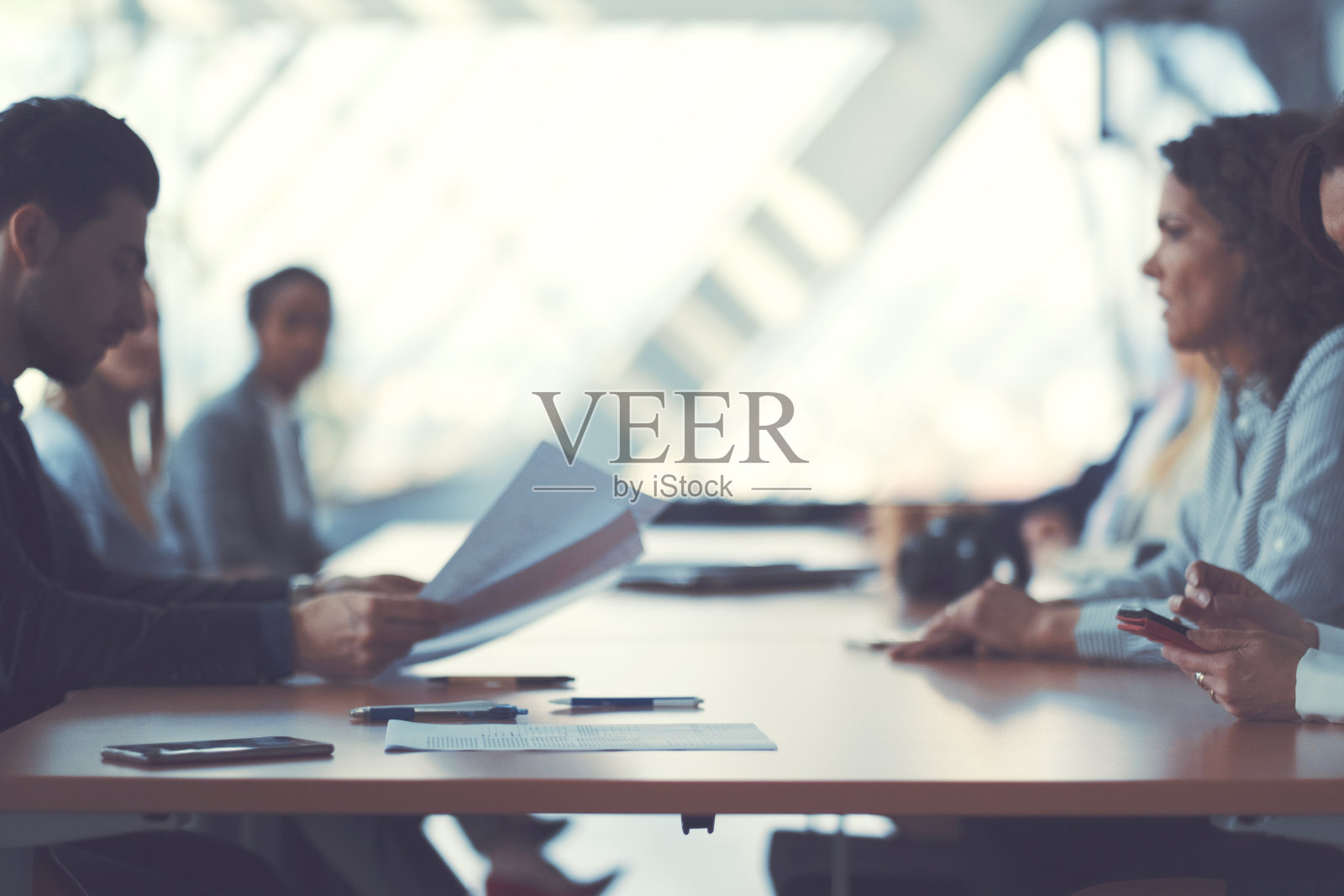 商务会议照片摄影图片