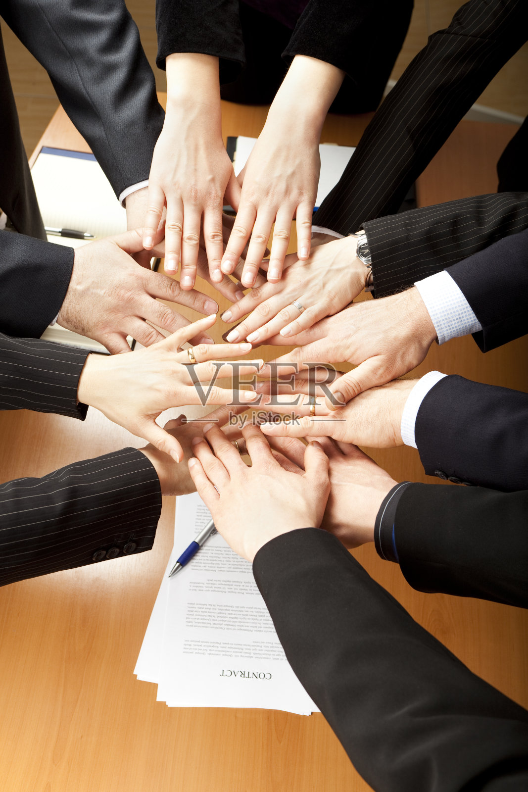 合同照片摄影图片