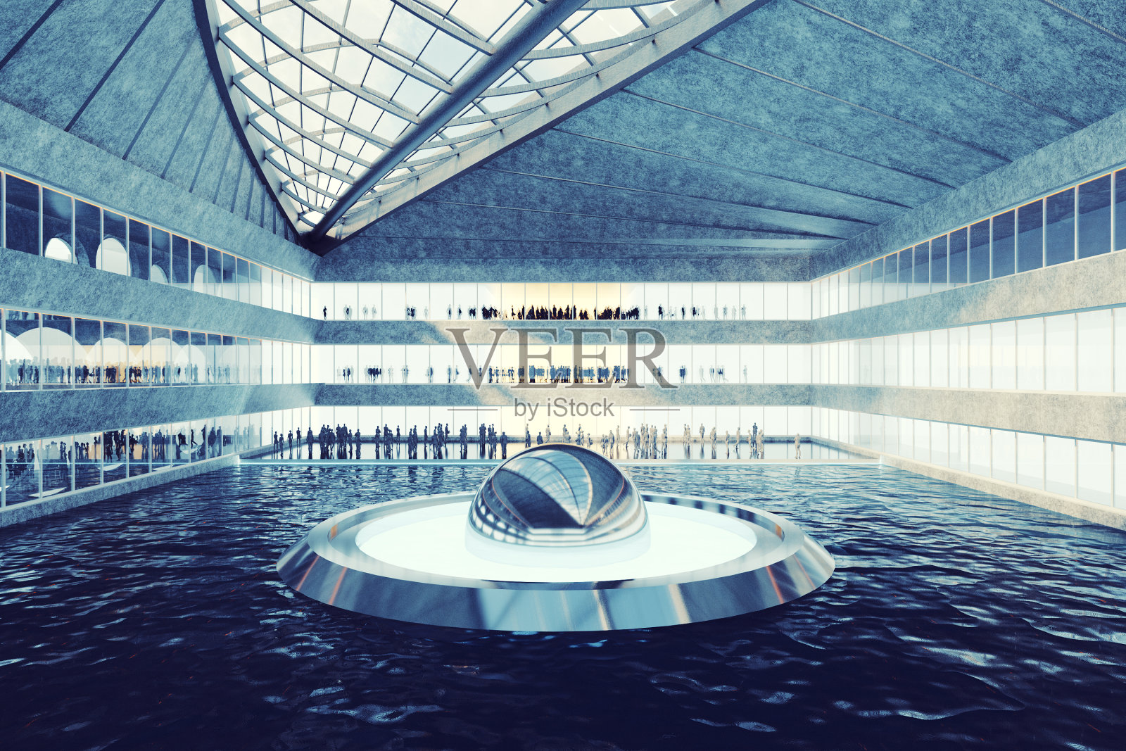 商业人物在办公室，概念照片摄影图片