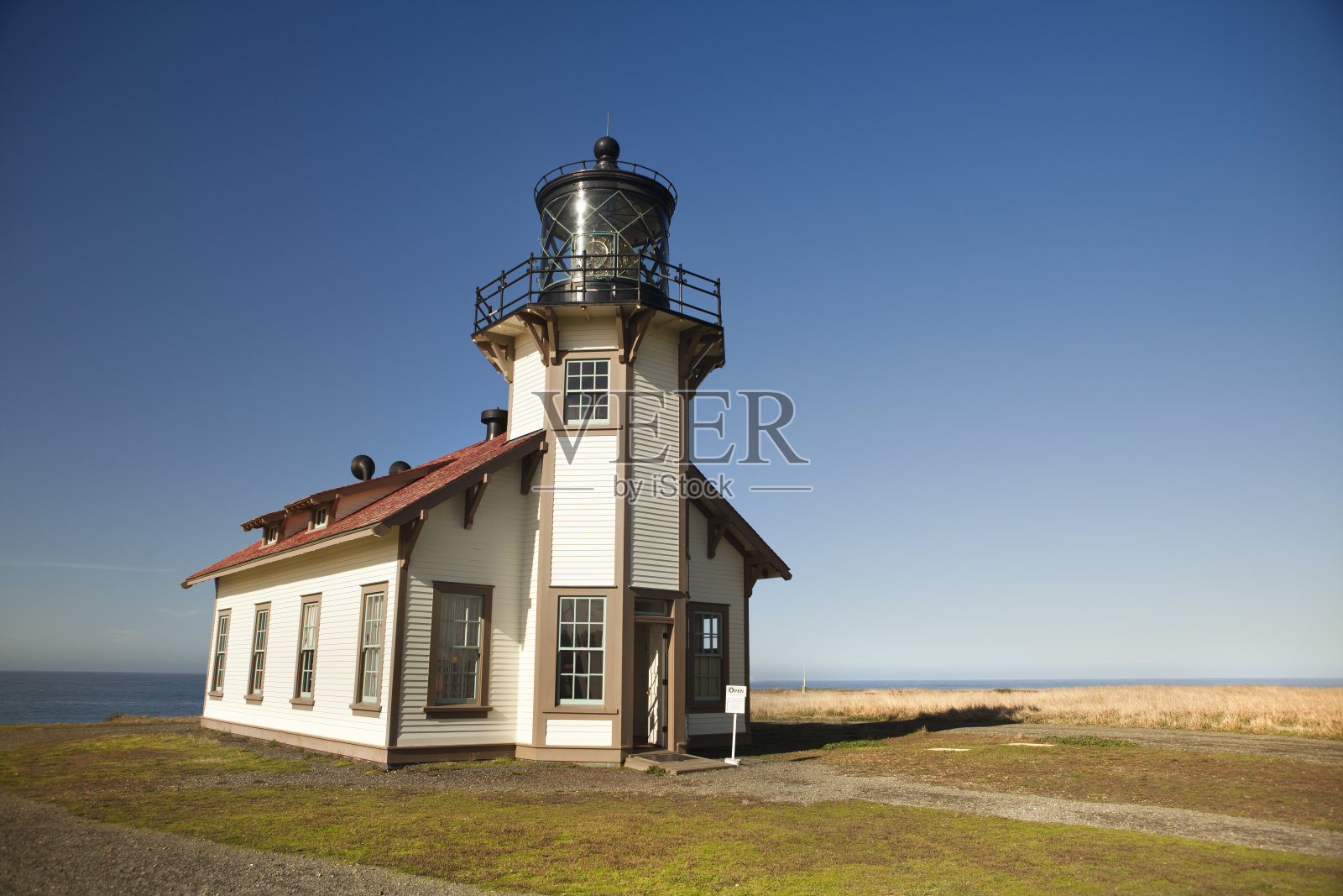 加州卡布里洛灯塔照片摄影图片