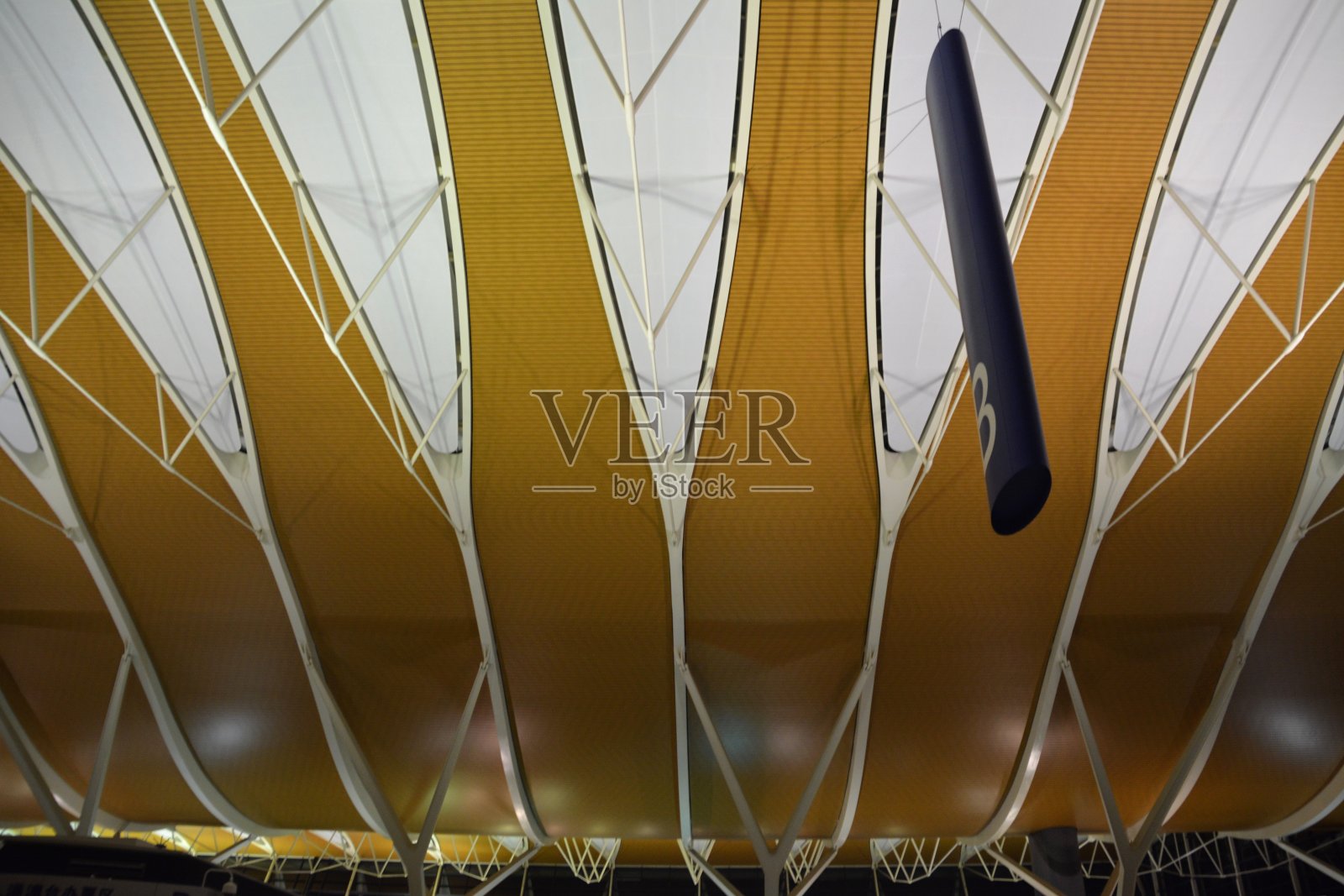 上海浦东国际机场2号航站楼建筑照片摄影图片