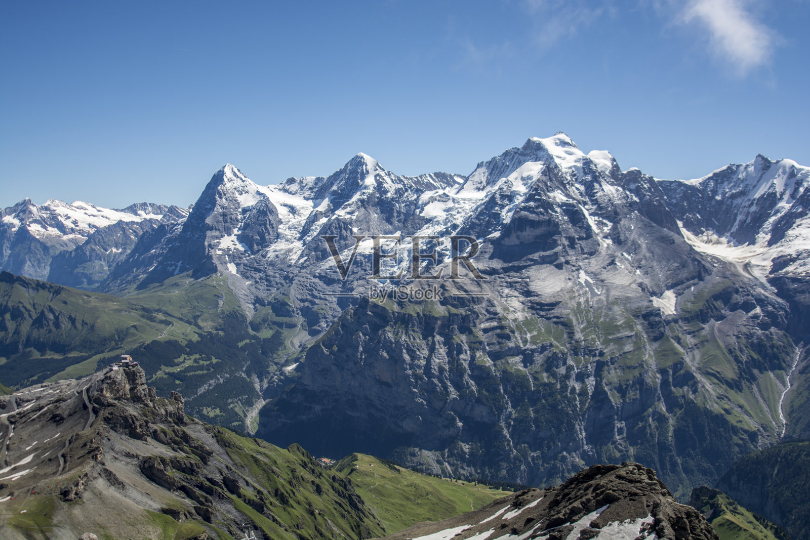 艾格尔，瑞士阿尔卑斯山，瑞士照片摄影图片