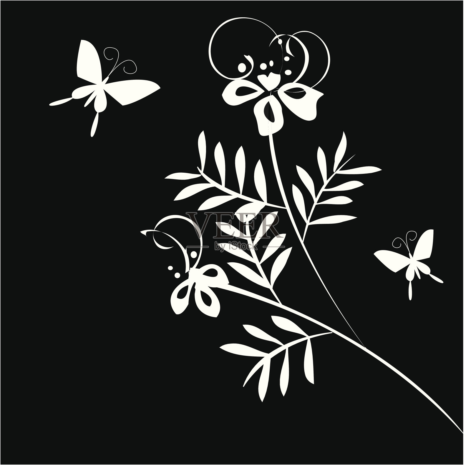 花朵元素8插画图片素材