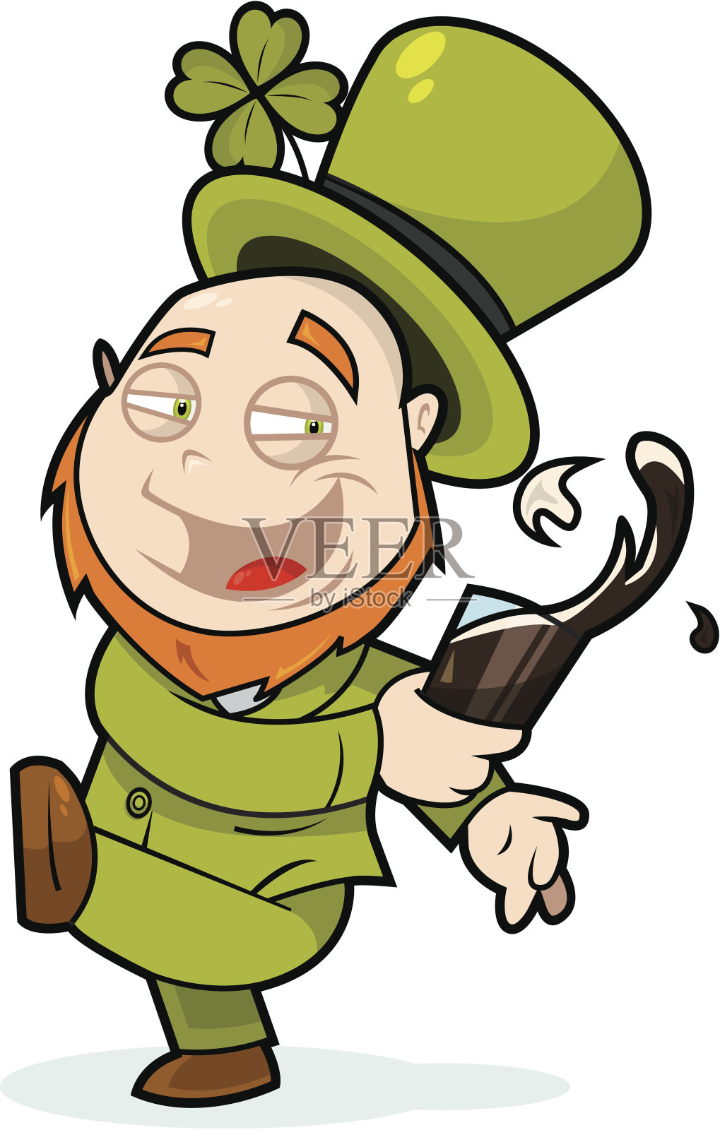 享受圣帕特里克节设计元素图片