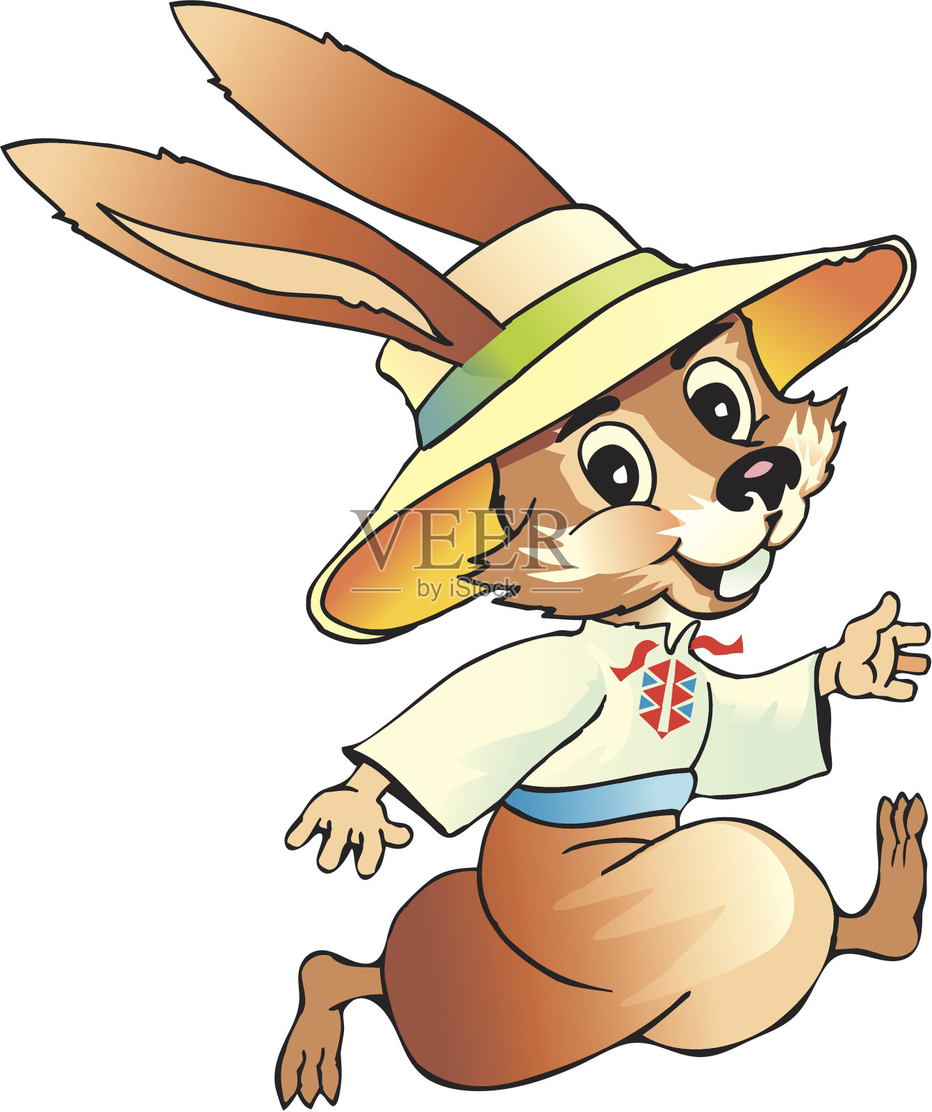 头发卡通设计元素图片