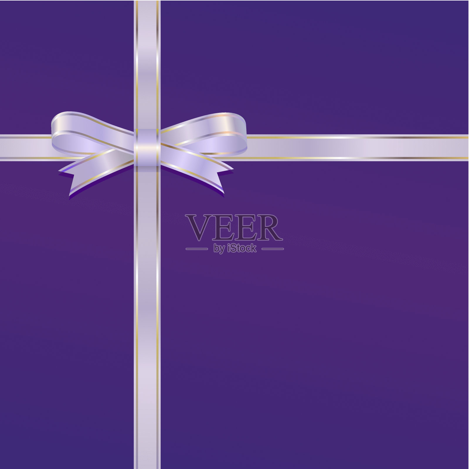 缎弓插画图片素材