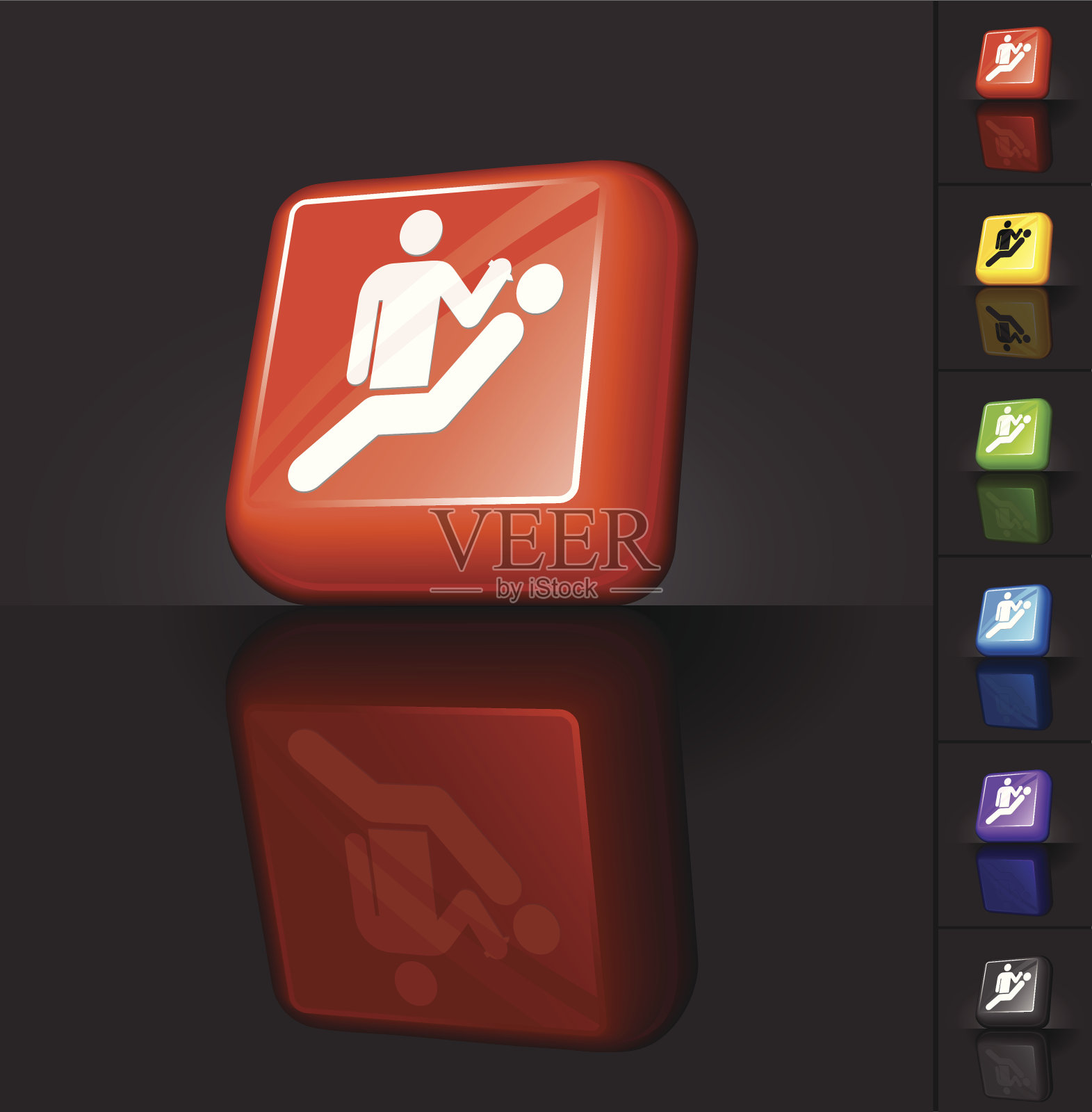 牙医3D按键设计图标素材