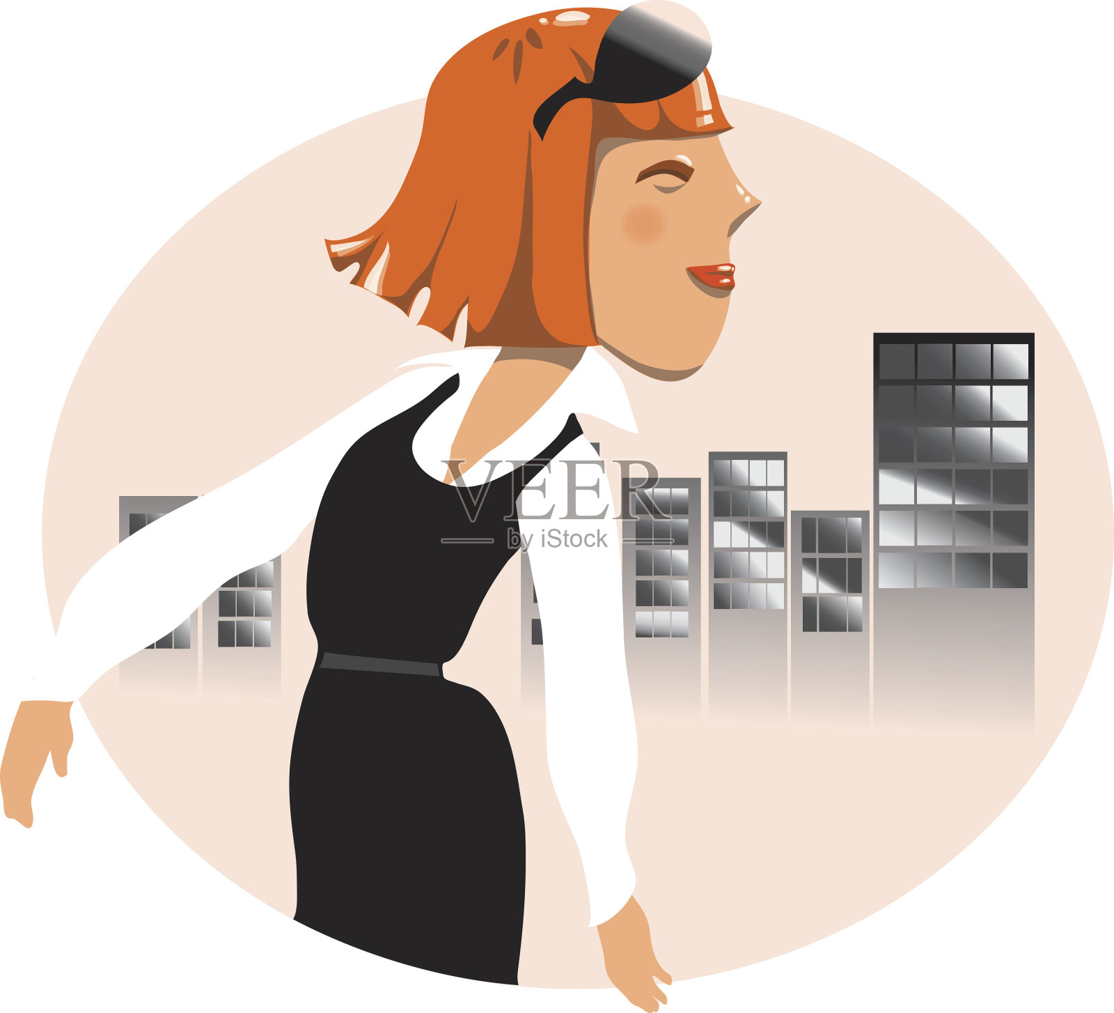 城市插画图片素材