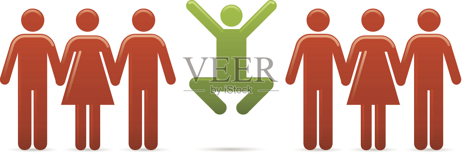 普遍的男人找到了!设计元素图片