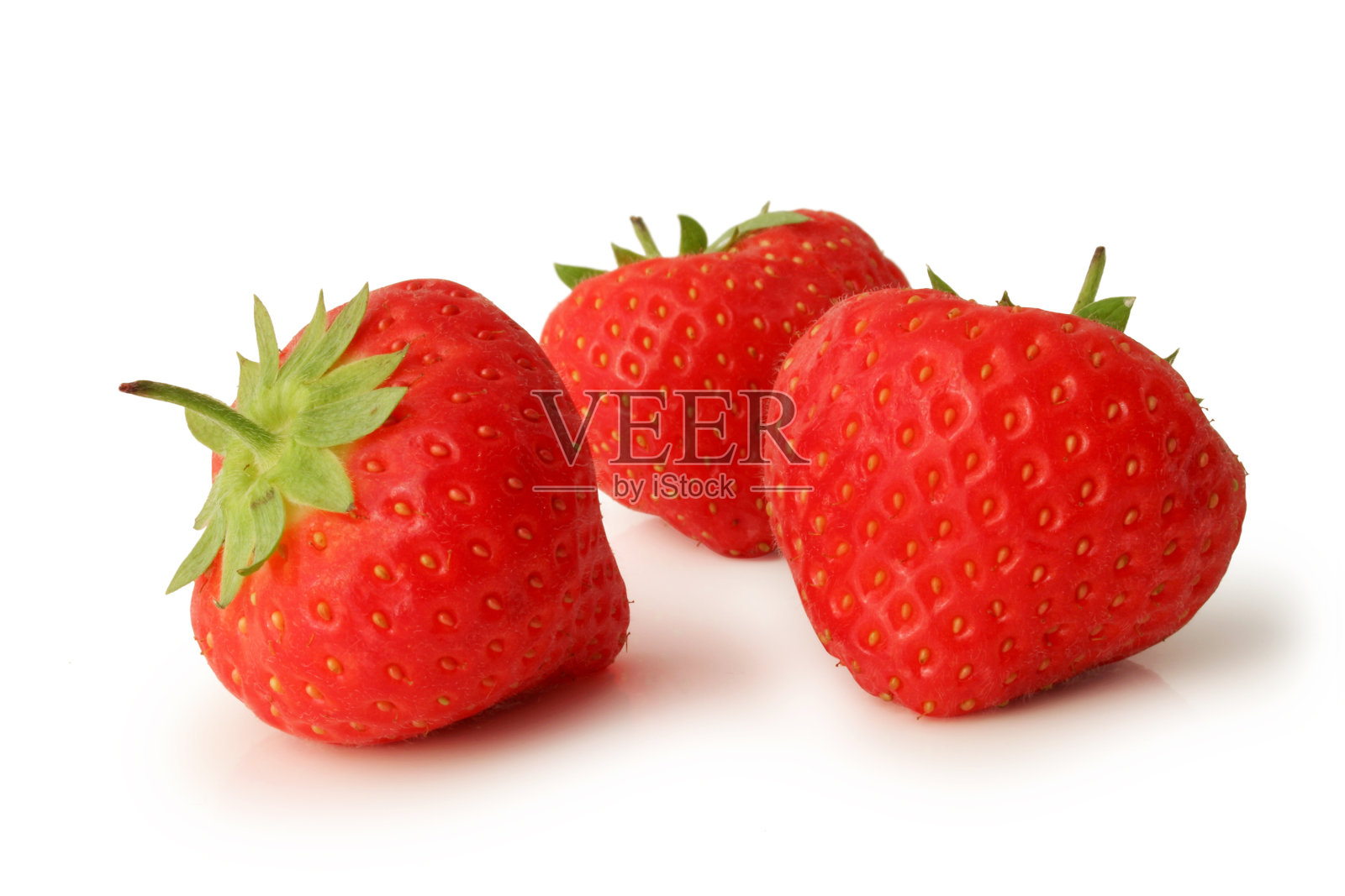 草莓孤立照片摄影图片