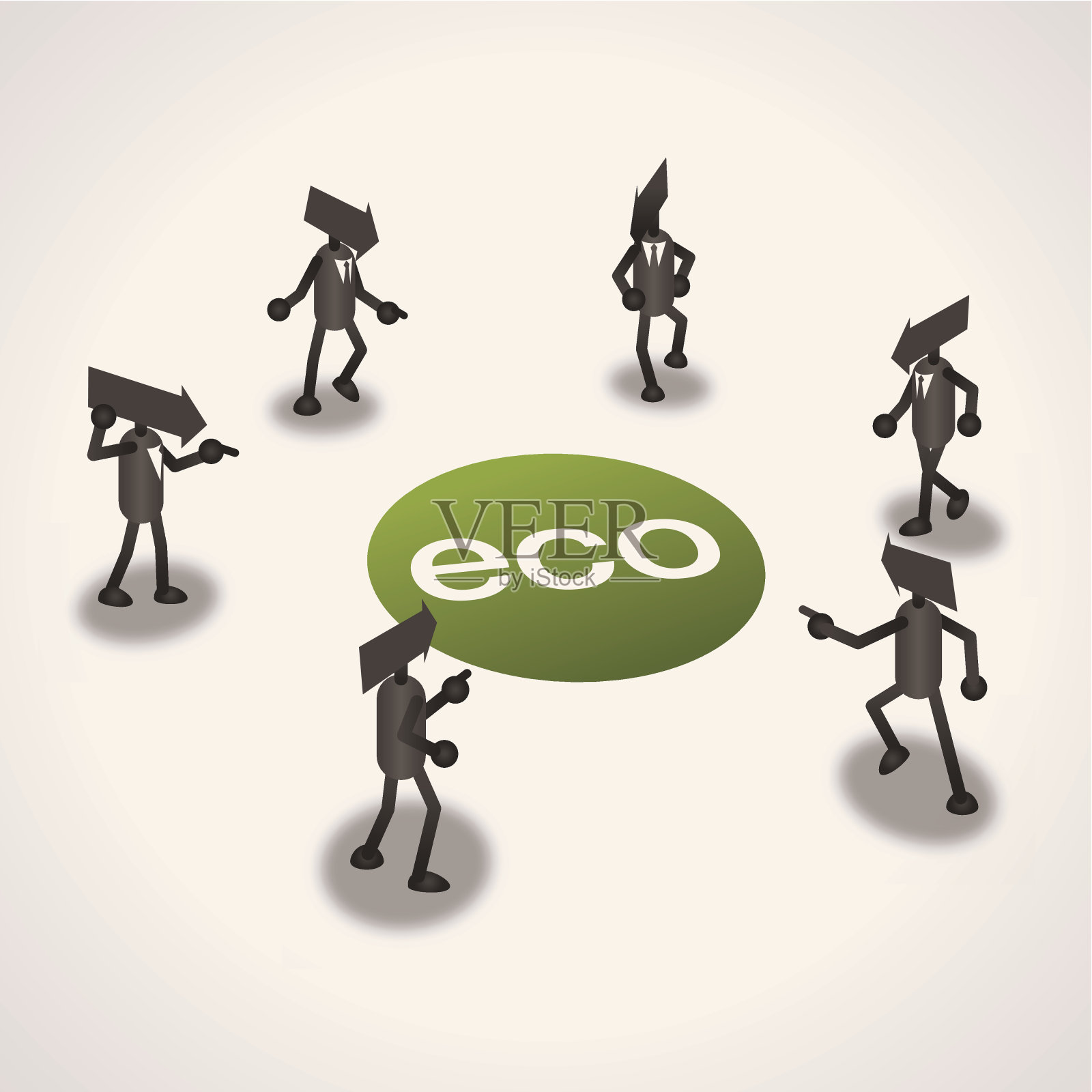 生态插画图片素材